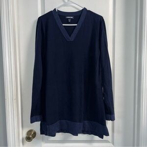 Lands' End Classic Navy Top